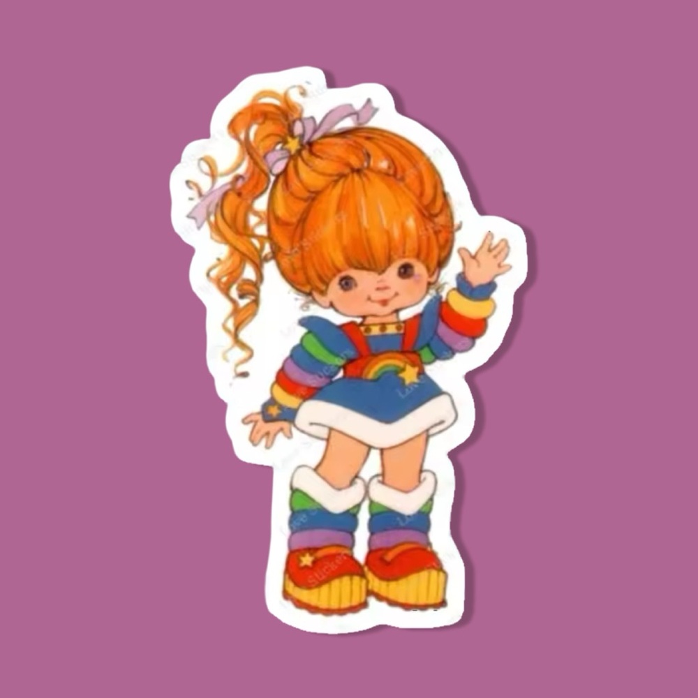 Rainbow Brite Vinyl Sticker